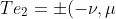 T e_2 = \pm ( - \nu , \mu)